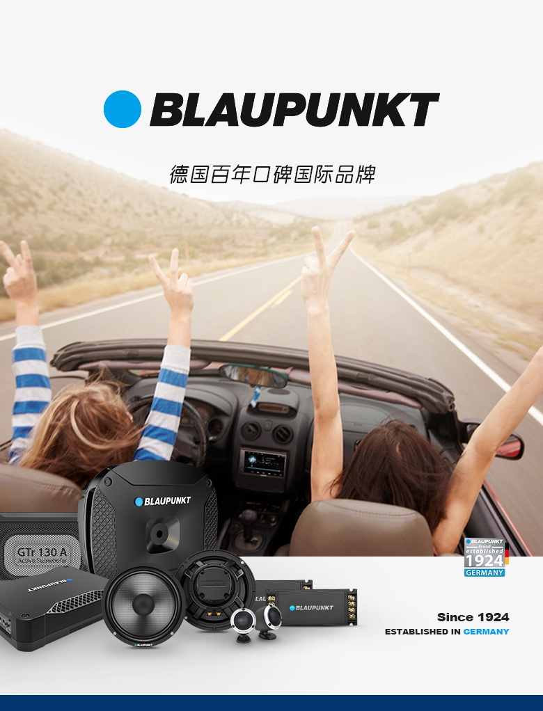 德國(guó)（藍(lán)寶BLAUPUNKT）有源超薄低音炮 GTr 8100 A